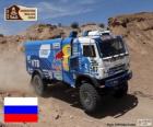 Айрат Мардеев, Айдар Беляев и Дмитрий Свистунов грузовик Дакар 2015 чемпионов